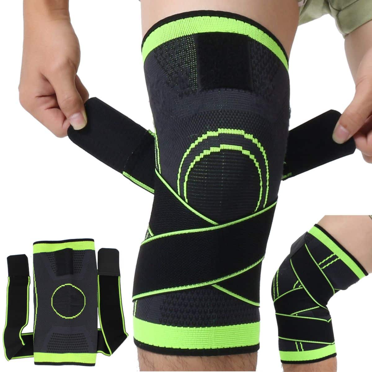 Наколенники knee. Наколенник компрессионный Knee support Nesin. Knee support наколенники спорт. Фиксатор коленного сустава Knee support. Бандаж Knee supports.