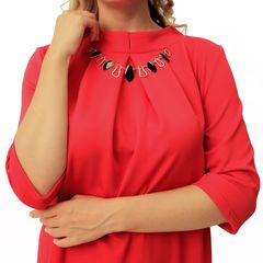 Платье Бритни, красное, Цвет: Красный , Размер: 42