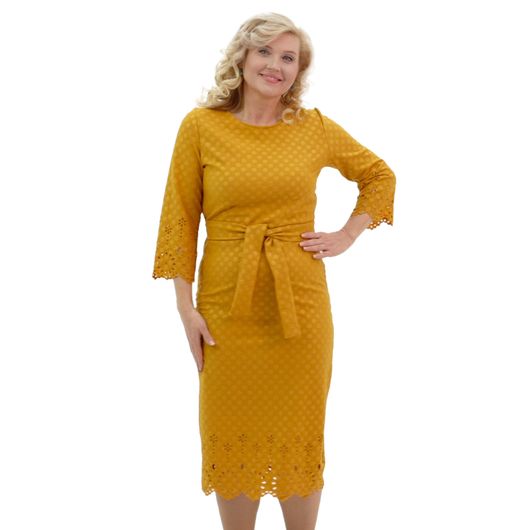 Платье Феерия, оранжевое, Цвет: Оранжевый , Размер: XL, изображение 2