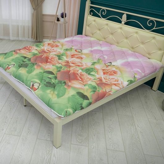 Матрас-перина Дрим Лайт, полоска (синтепон), Цвет: Полоска (синтепон) , Высота матраса: 5 см, Длина: 190см, Ширина: 60см, изображение 2