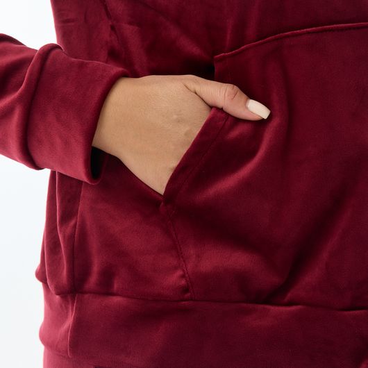 Костюм Энджи, бордовый, Цвет: Бордовый , Размер: 56, изображение 4