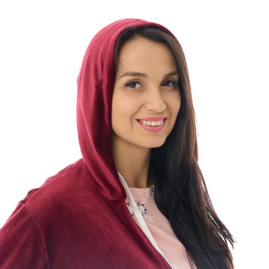 Костюм Энджи, бордовый, Цвет: Бордовый , Размер: 56, изображение 5