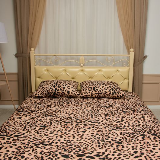 Комплект для сну Солодкі Мрії Леопард, Колір комплекту: Леопард , Розмір: 2 спальний, Розмір наволочки: 50*70