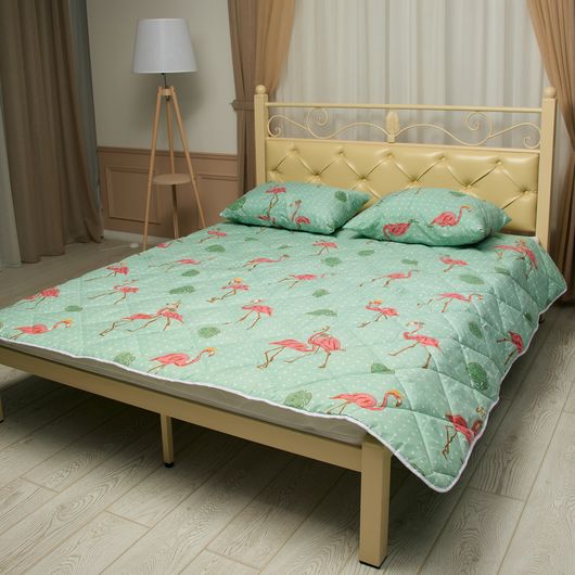 Комплект для сну Солодкі Мрії Фламінго, Колір комплекту: Фламінго , Розмір: 1,5 спальний, Розмір наволочки: 70*70