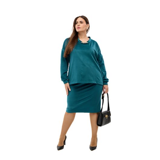 Костюм МегаШик, смарагдовий, Колір: Смарагдовий, Розмір: 52