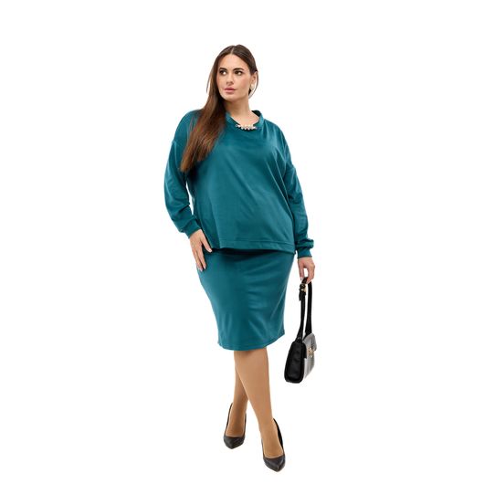 Костюм МегаШик, смарагдовий, Колір: Смарагдовий, Розмір: 52, зображення 3