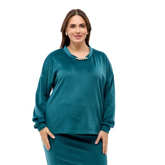 Костюм МегаШик, смарагдовий, Колір: Смарагдовий, Розмір: 50, зображення 8