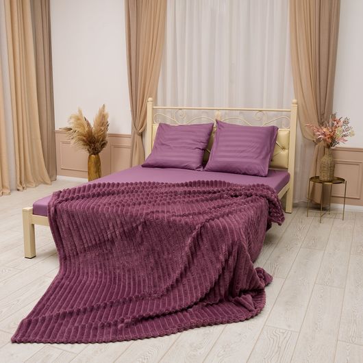 Комплект для спальни Теплый Шепот, сиреневый, Цвет: Сиреневый, Размер: Евро 