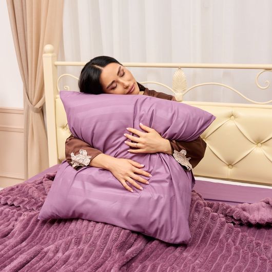 Комплект для спальни Теплый Шепот, сиреневый, Цвет: Сиреневый, Размер: 1 спальный , изображение 6