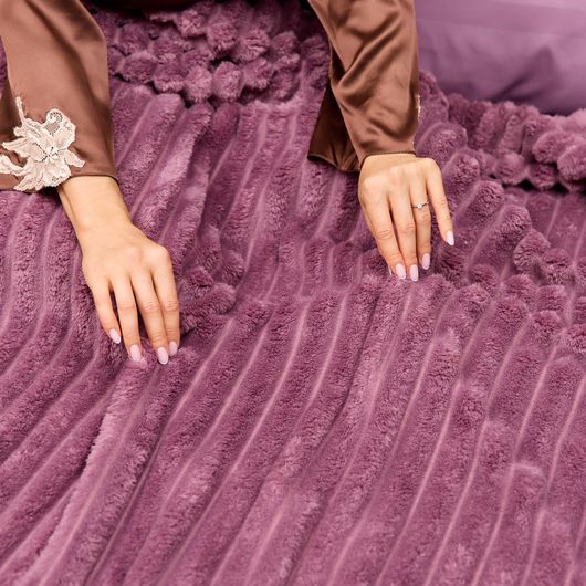 Комплект для спальні Теплий Шепіт, бузковий, Колір:  Бузковий, Розмір: 1,5 спальний, зображення 7