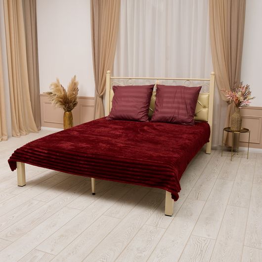 Комплект для спальни Теплый Шепот, Цвет: Бордовый , Размер: Евро , изображение 2