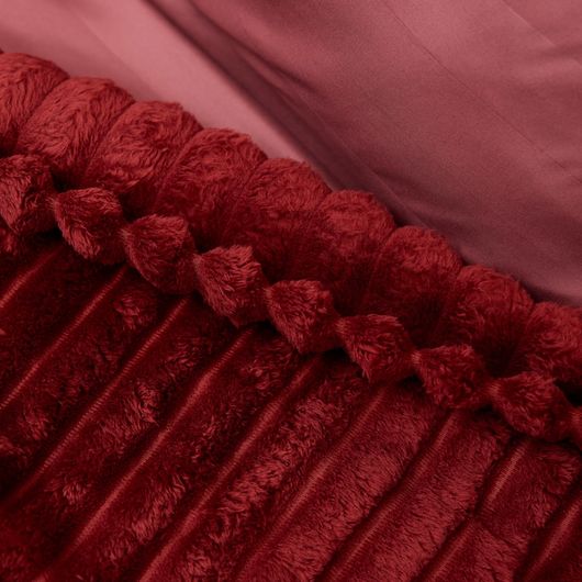 Комплект для спальни Теплый Шепот, Цвет: Бордовый , Размер: 1 спальный , изображение 6