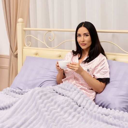 Комплект для спальні Теплий Шепіт, лавандовий, Колір: Лавандовий, Розмір: 1 спальный , зображення 3