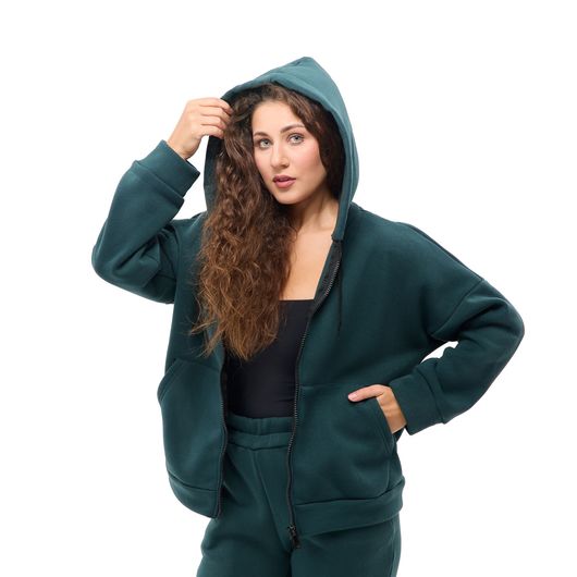 Костюм Изабель, изумрудный, Цвет: Изумрудный , Размер: 50, изображение 3