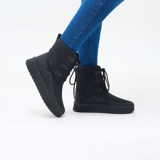 Ботинки Любава, черные, Цвет: Черный, Размер обуви : 39, изображение 5