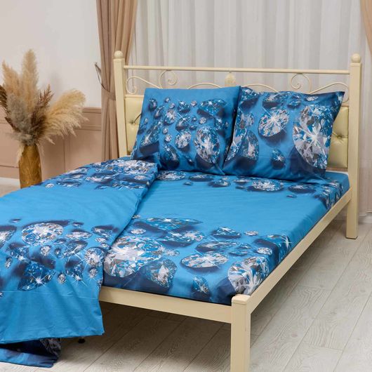 Комплект постільної білизни Мірабелла Скарби, Колір комплекту: Скарби, Розмір: євро, Розмір наволочки: 50*70, зображення 5