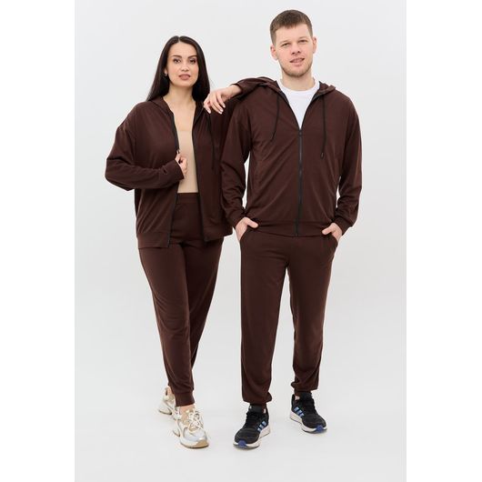Костюм Спирит двунитка шоколадный, Цвет: Шоколад , Размер: 48-50